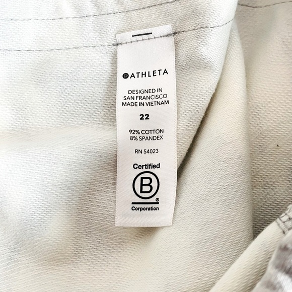 Athleta Inversion Grey Farallon Athletic Joggers Size 22 - Picture 7 of 8